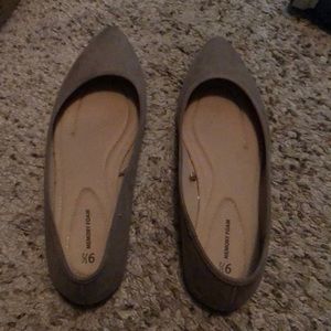 Walmart Time and True taupe flats